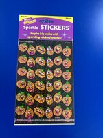 Party Pumpkins Sparkle Stickers 2 sheets