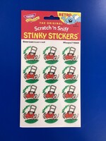 Green Grass Retro Stinky Stickers