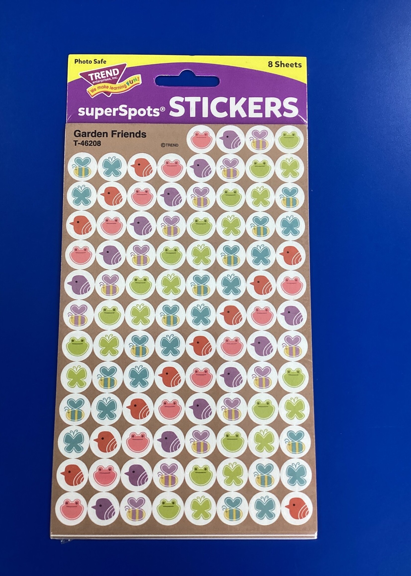 Garden Friends Mini Stickers 8 sheets