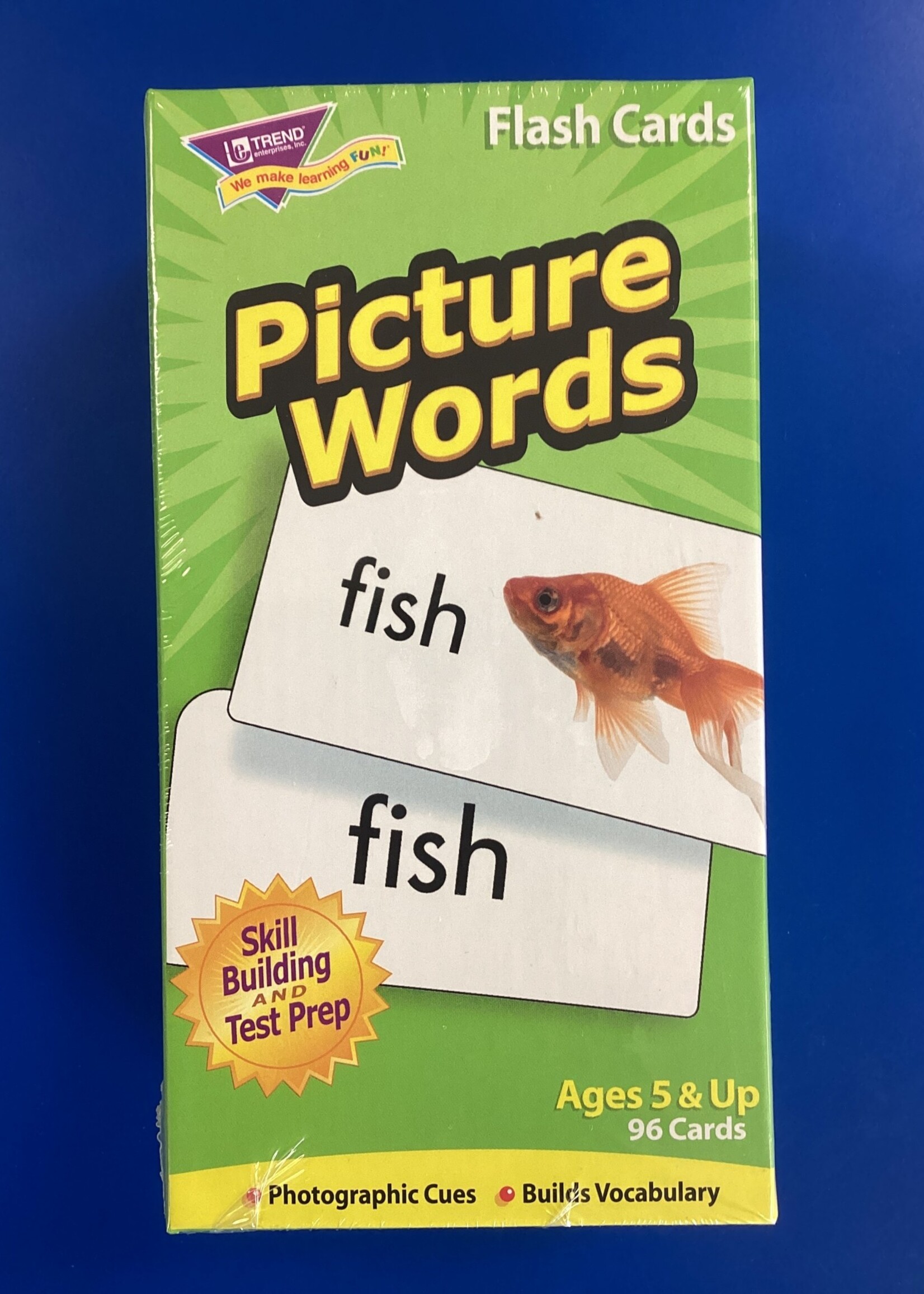 Picture Words Flash Cards 96pc