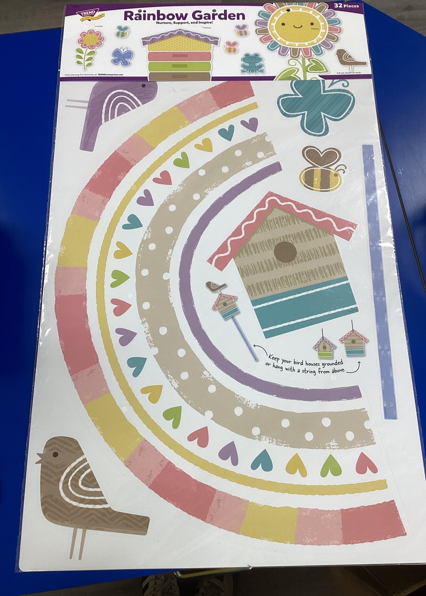 Rainbow Garden Bulletin Board