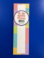 Cheerful Stripes Name Plates 36pk
