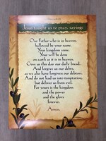 The Lord's Prayer Chart