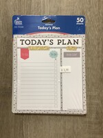 Today's Plan Notepad 50 sheets