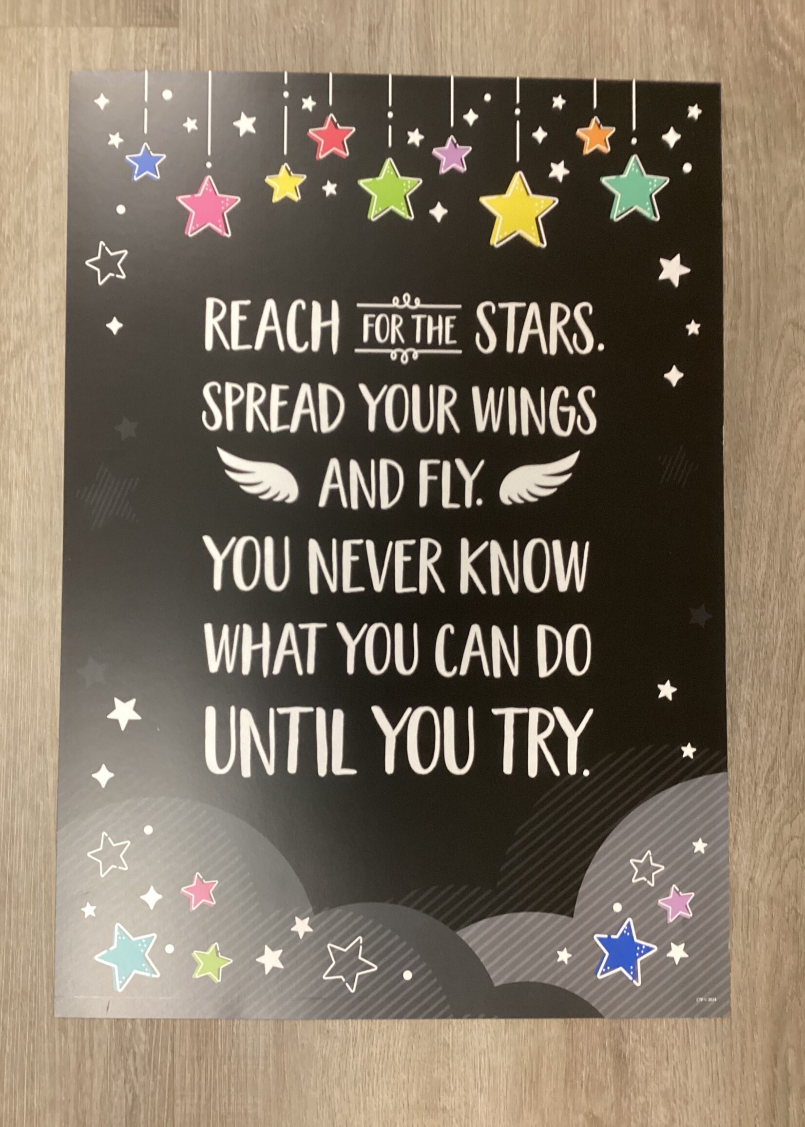 Star Bright Reach for the Stars Poster