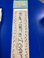 Black, White & Wood Mindset Matters Headlines Mini Bulletin Board