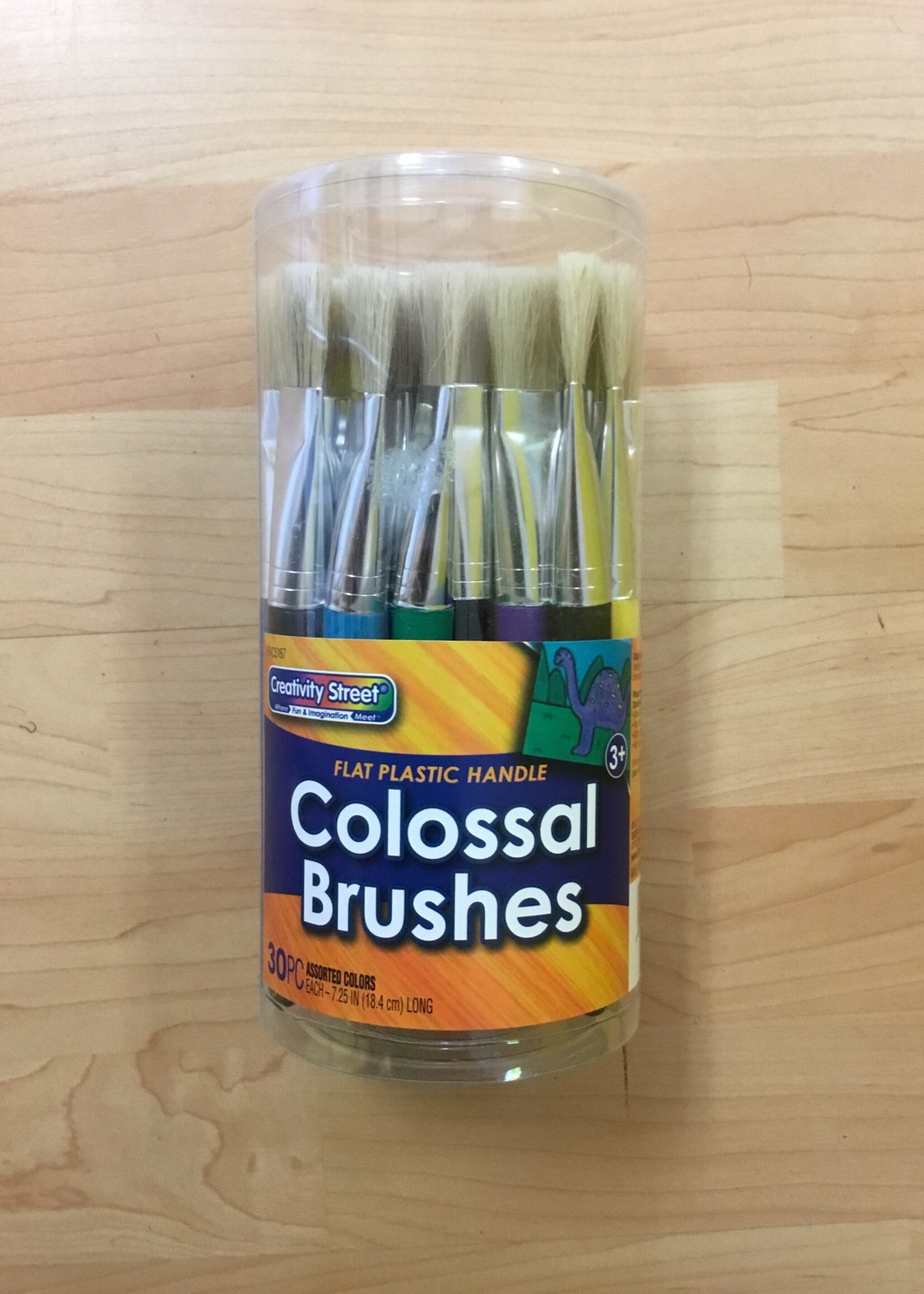 Flat Handle Colossal Paint Brushes 30pc