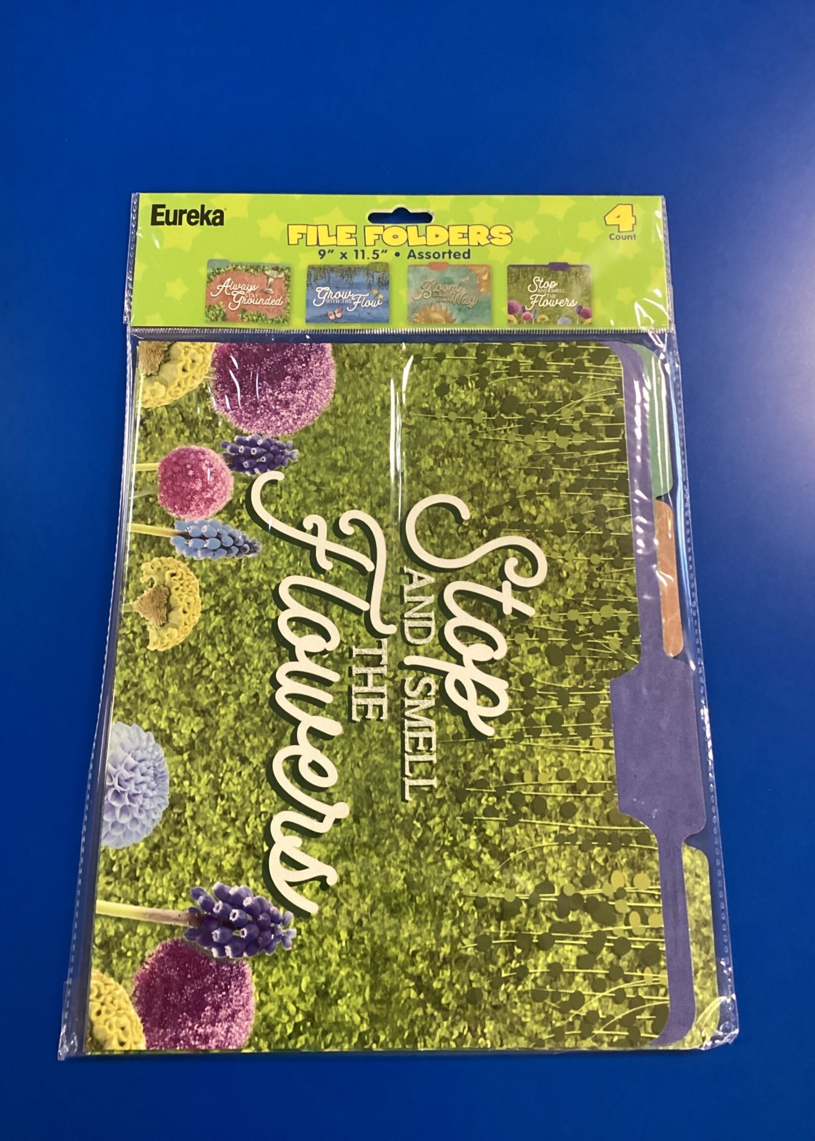 Curiosity Garden File Folders 4pk