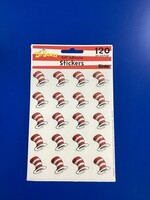 Dr. Seuss The Cat's Hat Stickers 120pc