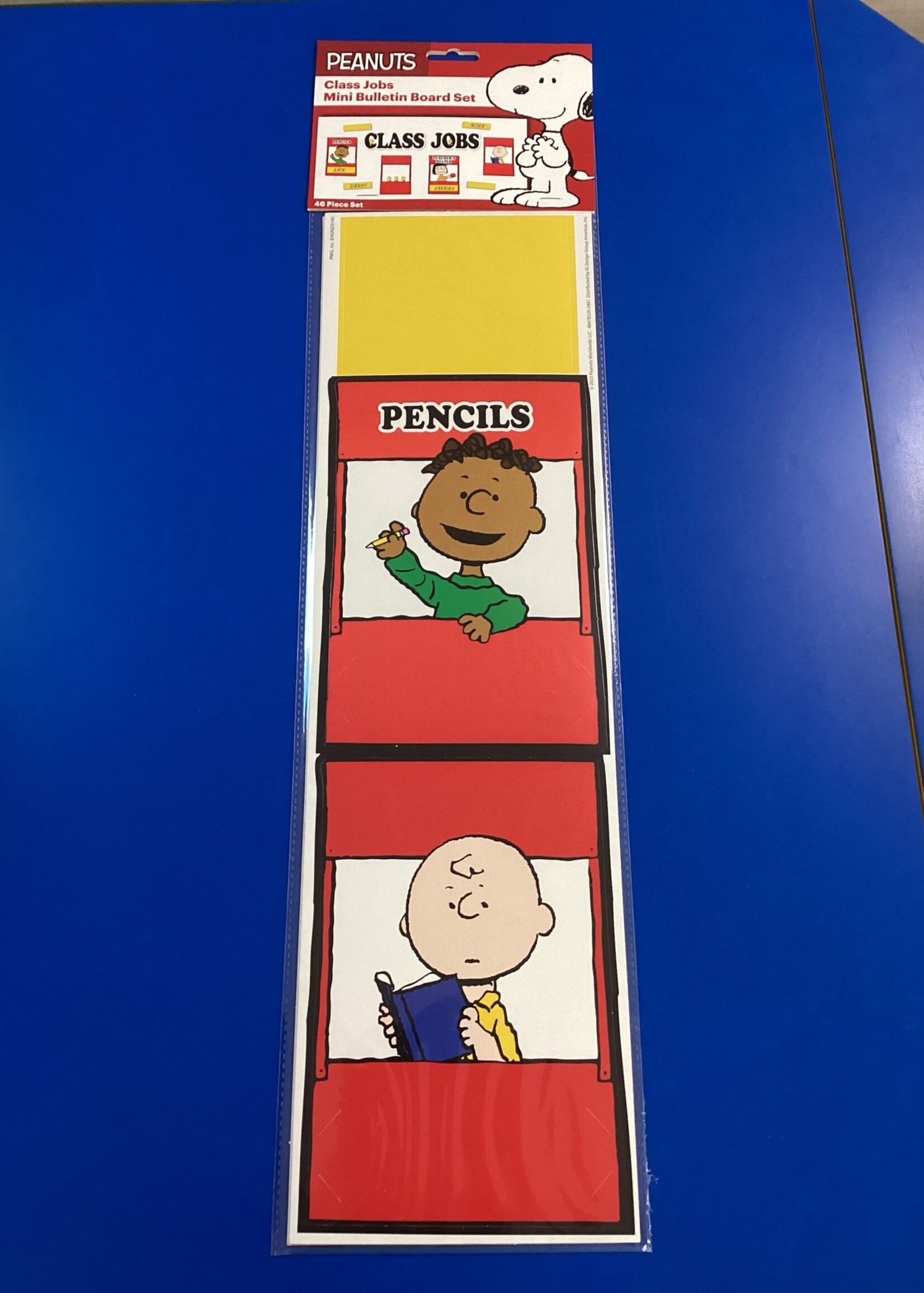 Peanuts Class Jobs Mini Bulletin Board