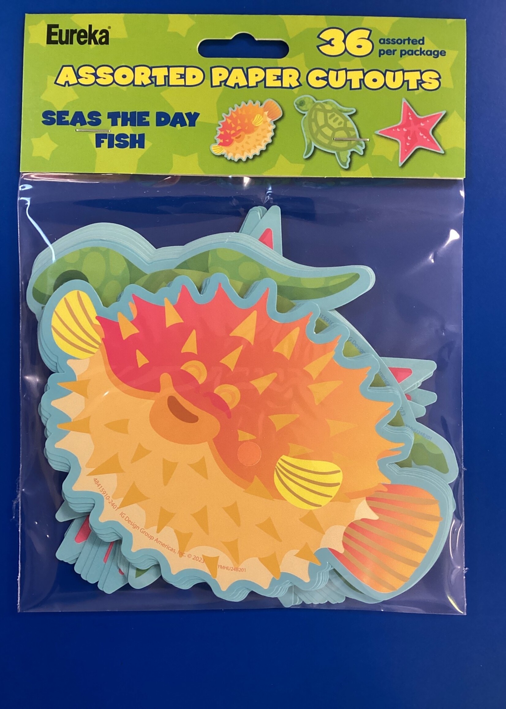 Seas the Day Fish Cutouts