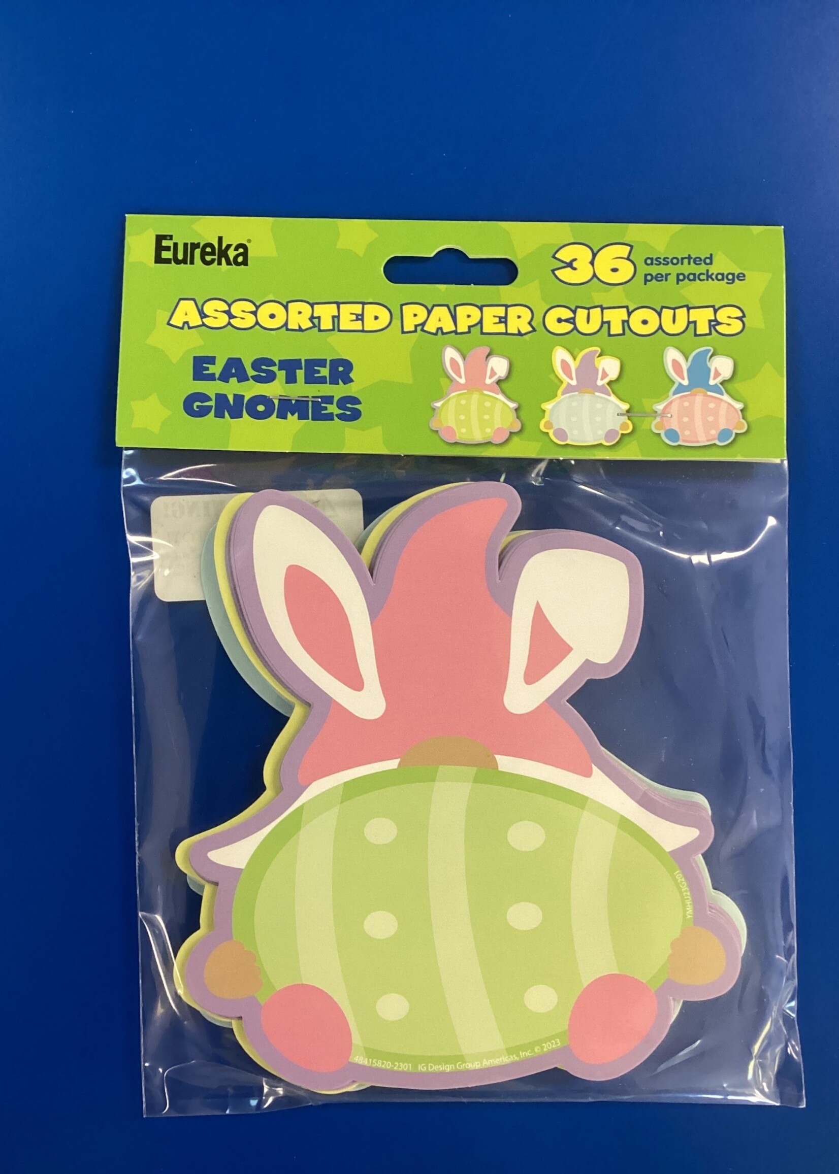 Easter Gnomes Cutouts 36pc