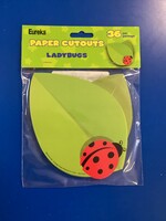 Ladybugs Cutouts 36pc
