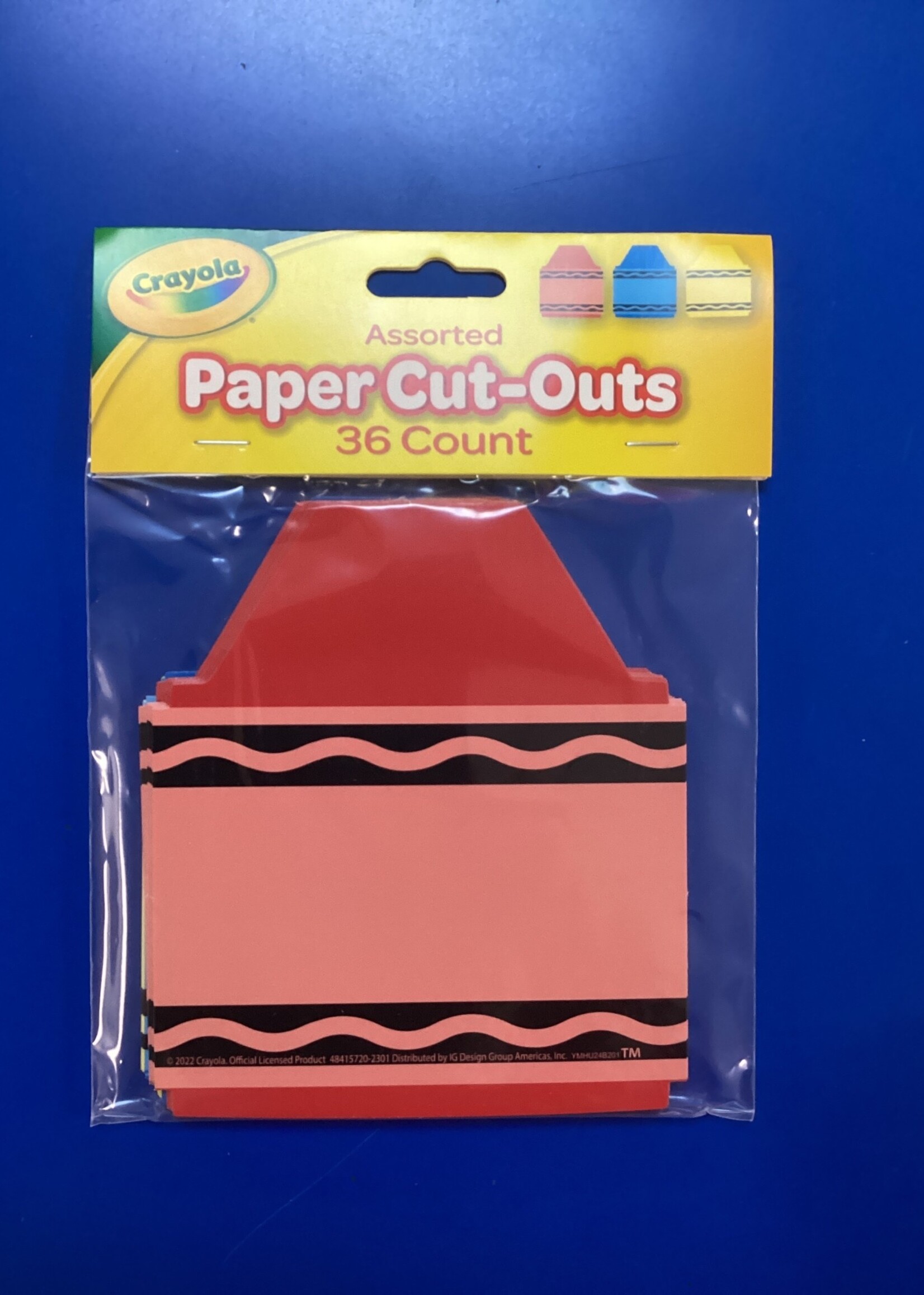 Crayola Crayons Cutouts 36pk