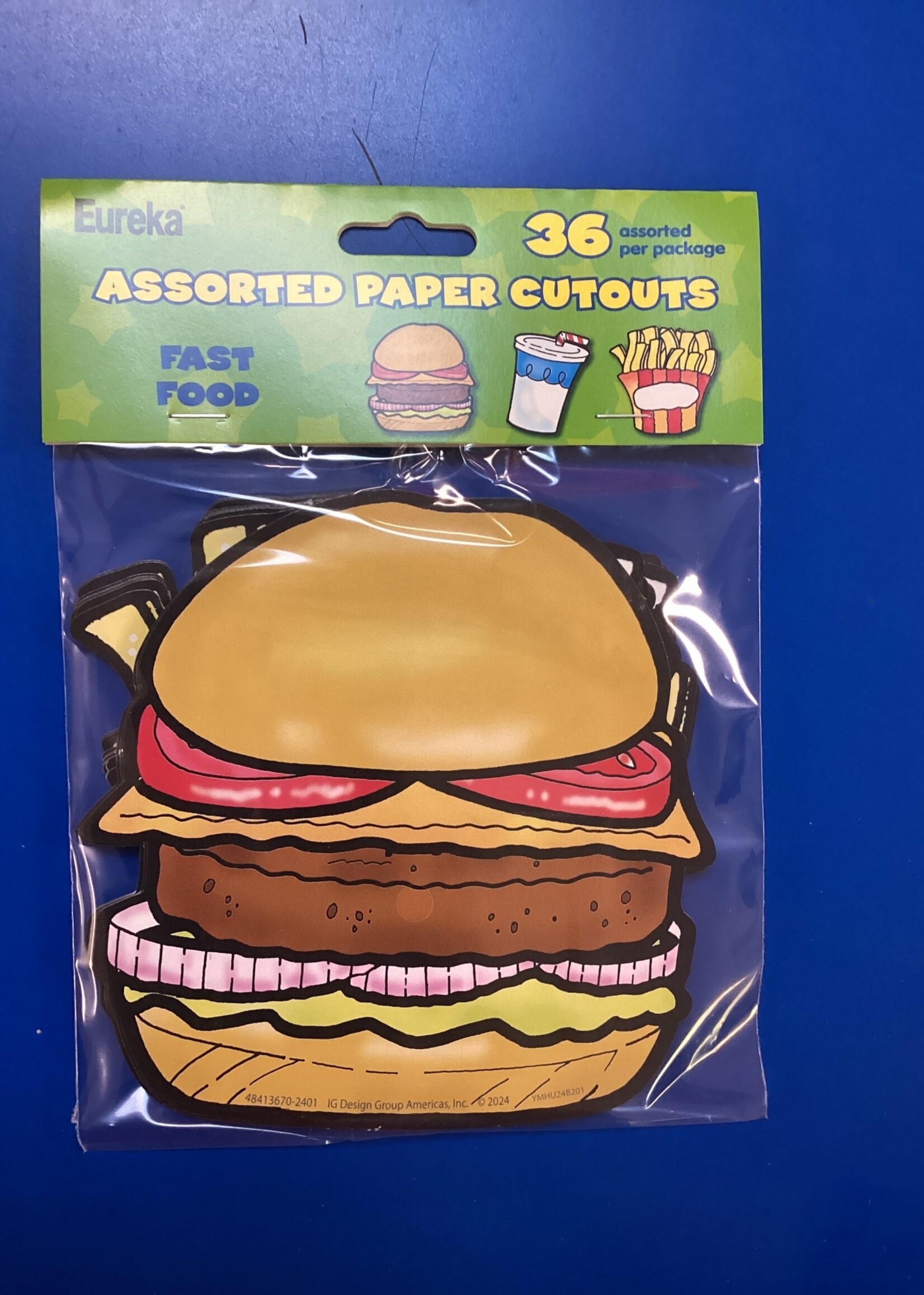 Fast Food Cutouts 36pc