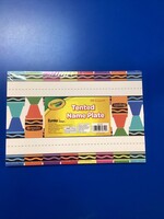 Crayola Tented Nameplates