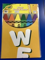 Crayola Welcome Banner