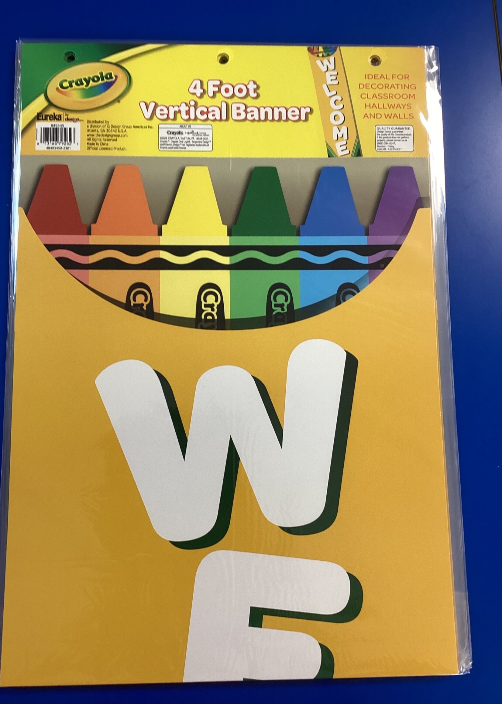 Crayola Welcome Banner