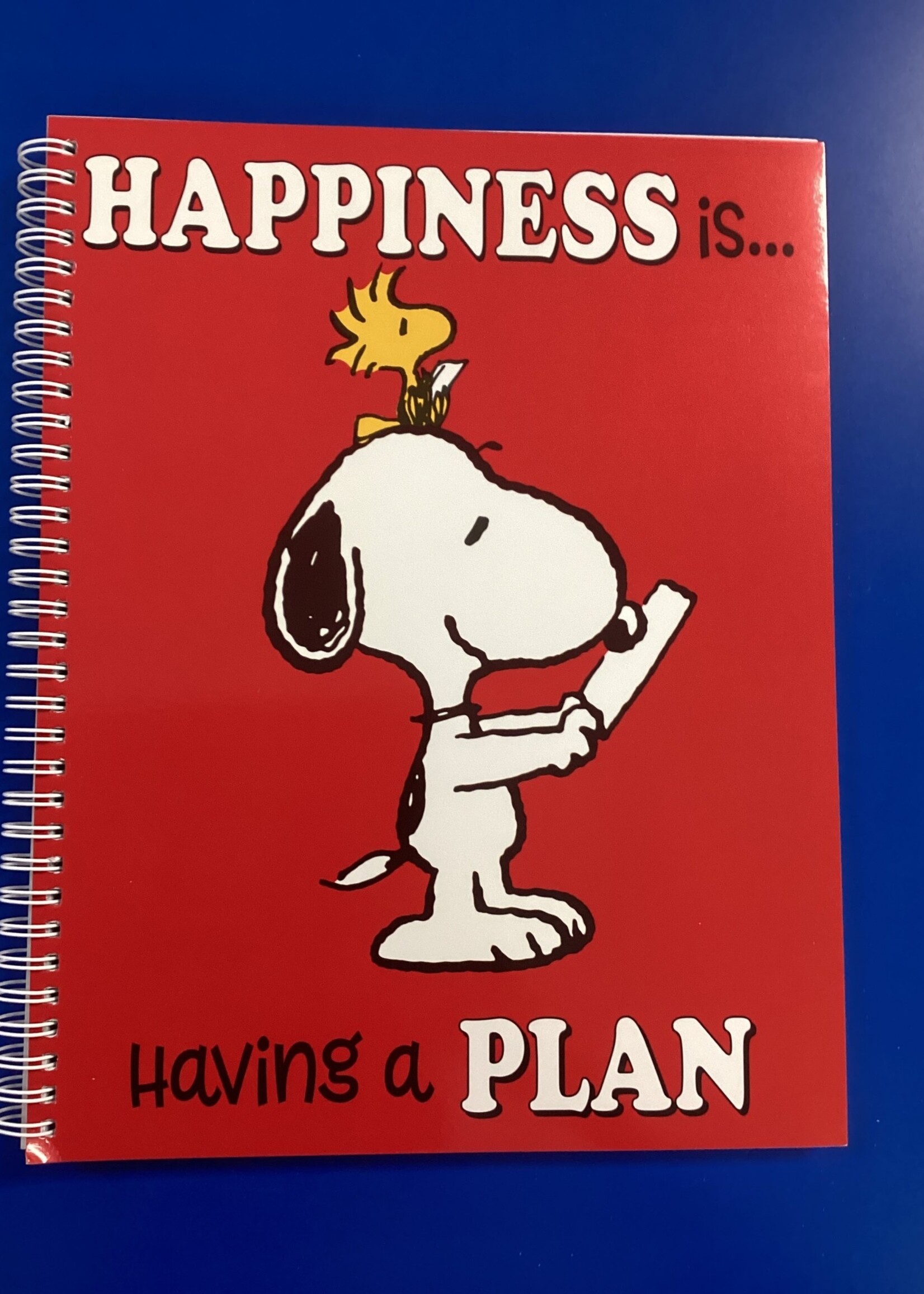 Happiness is Having a Plan - Peanuts Lesson  Plan Book