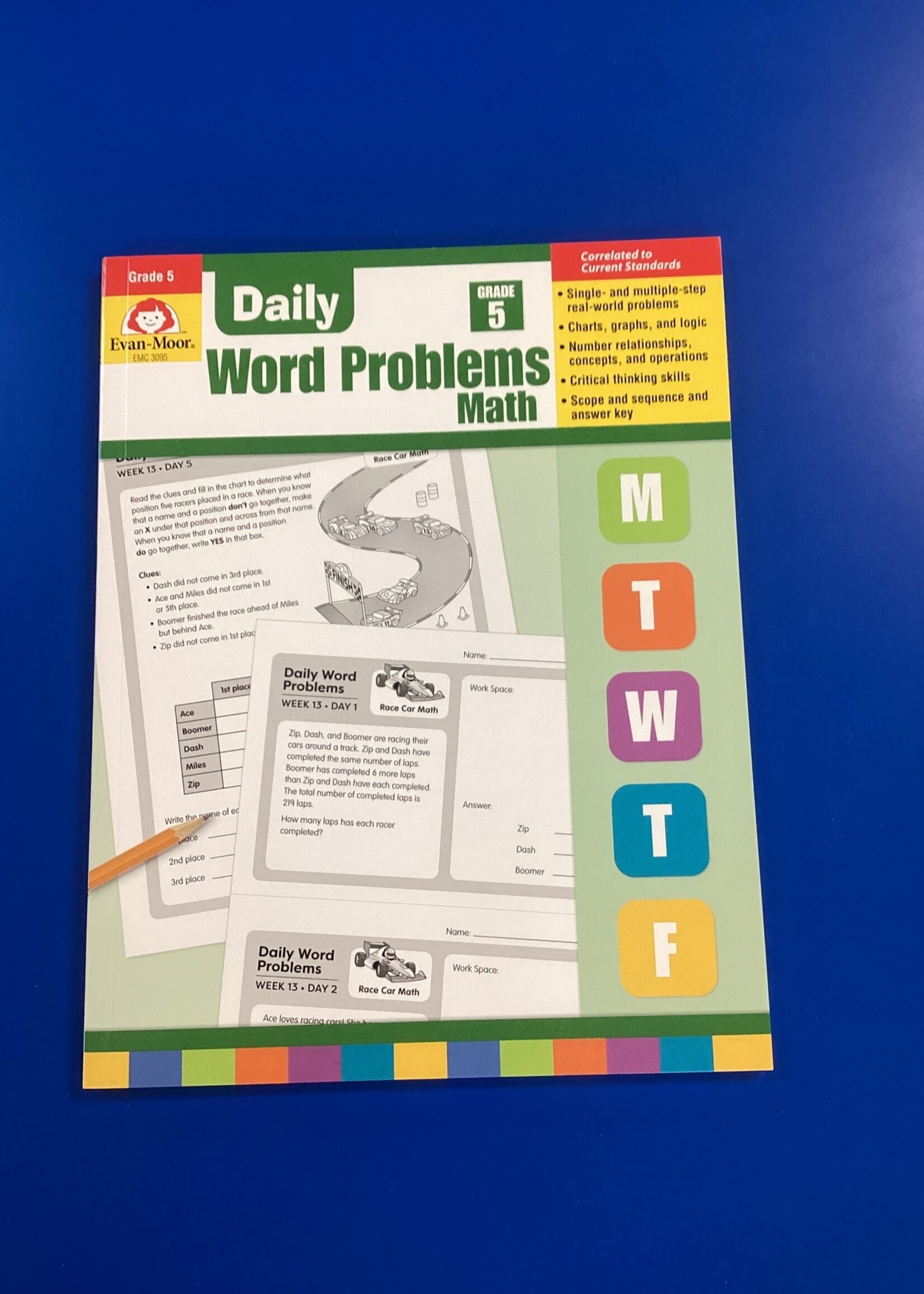 Daily Math Word Problems Grade 5