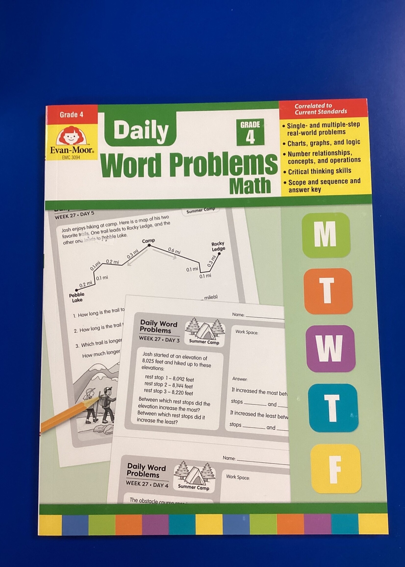 Daily Math Word Problems Grade 4