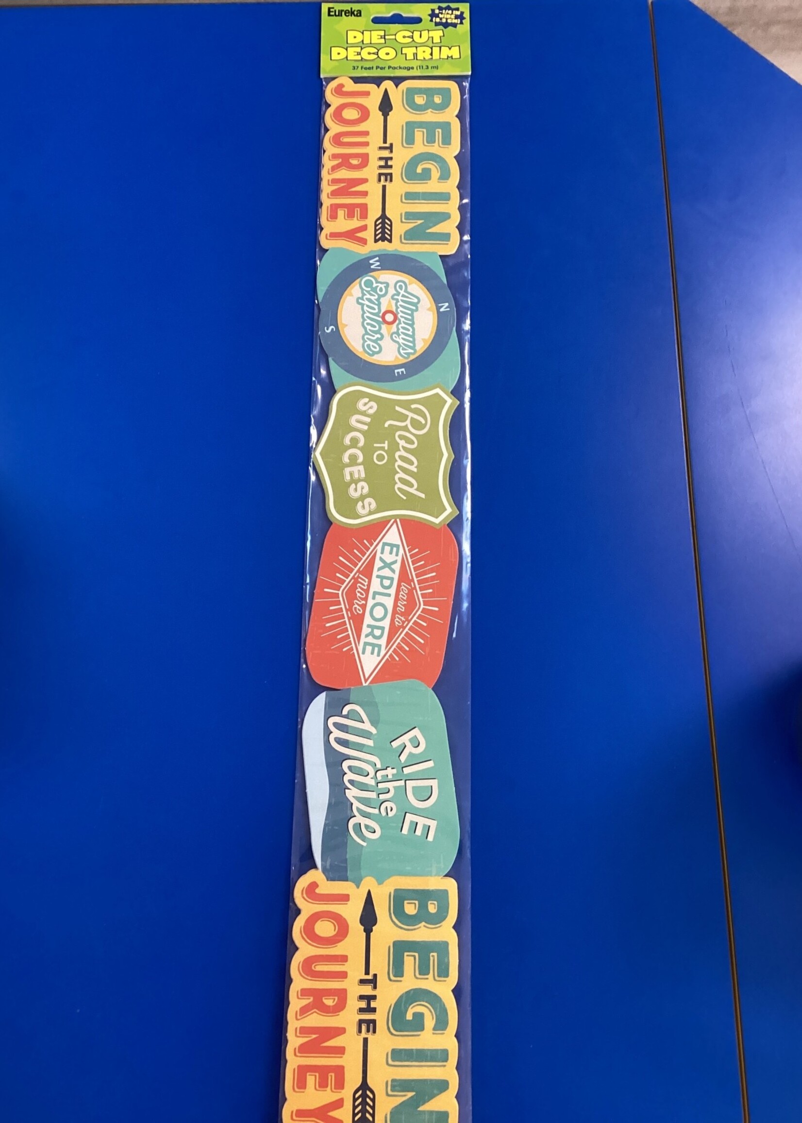 Adventurer  Badges Die-Cut Border 37'