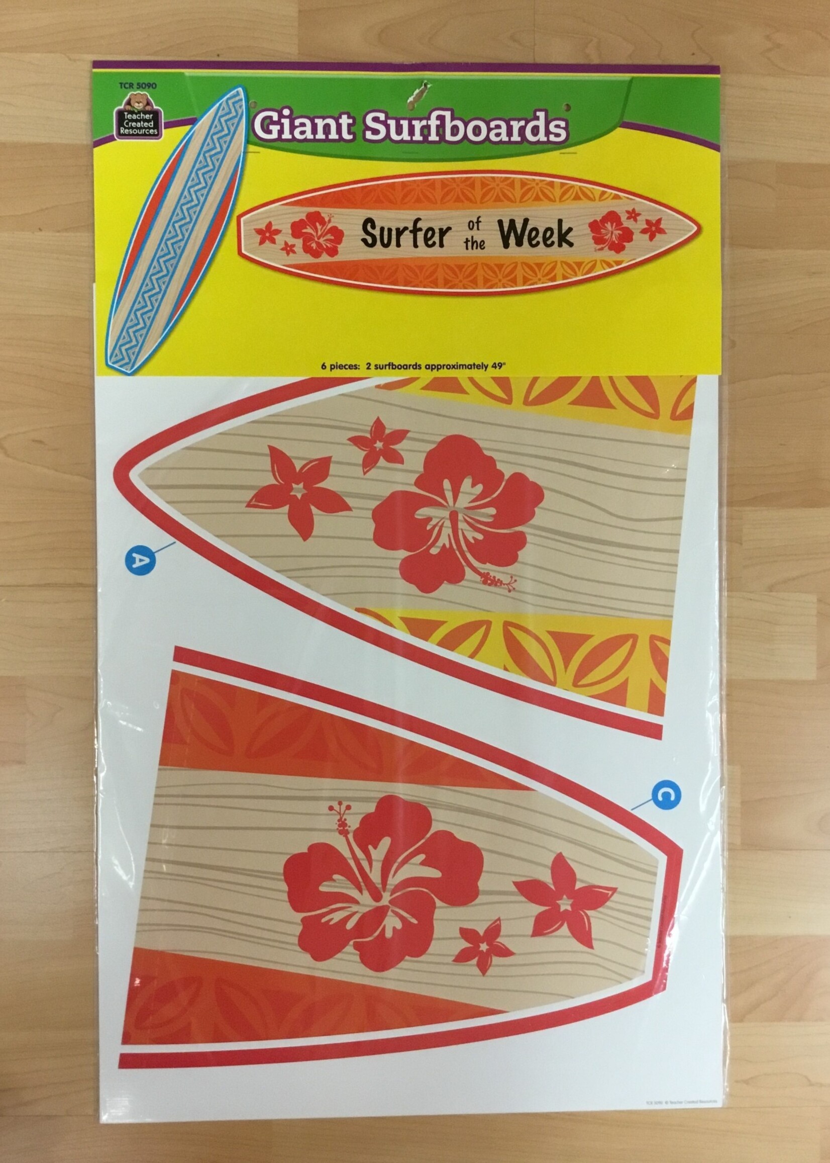 Giant Surfboards Bulletin Board Set