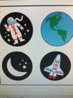 Space Mini Incentive Stickers 864pc