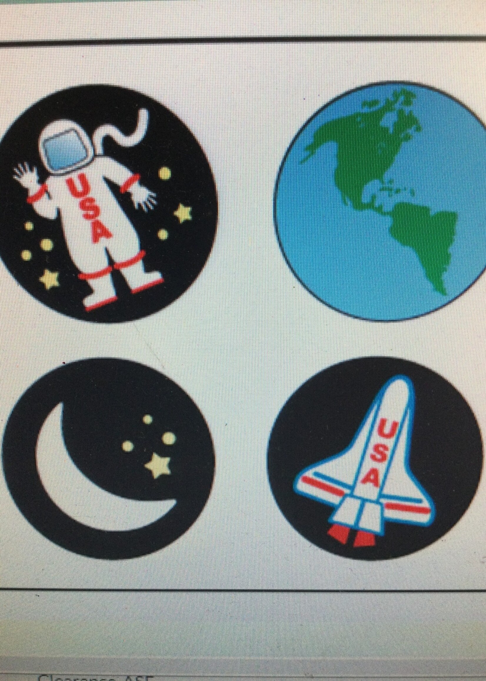 Space Mini Incentive Stickers 864pc