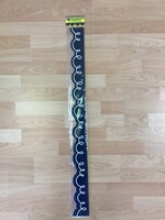 Black With White Squiggles Border 35’