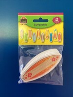 Surfboard Mini Cutouts 36pc