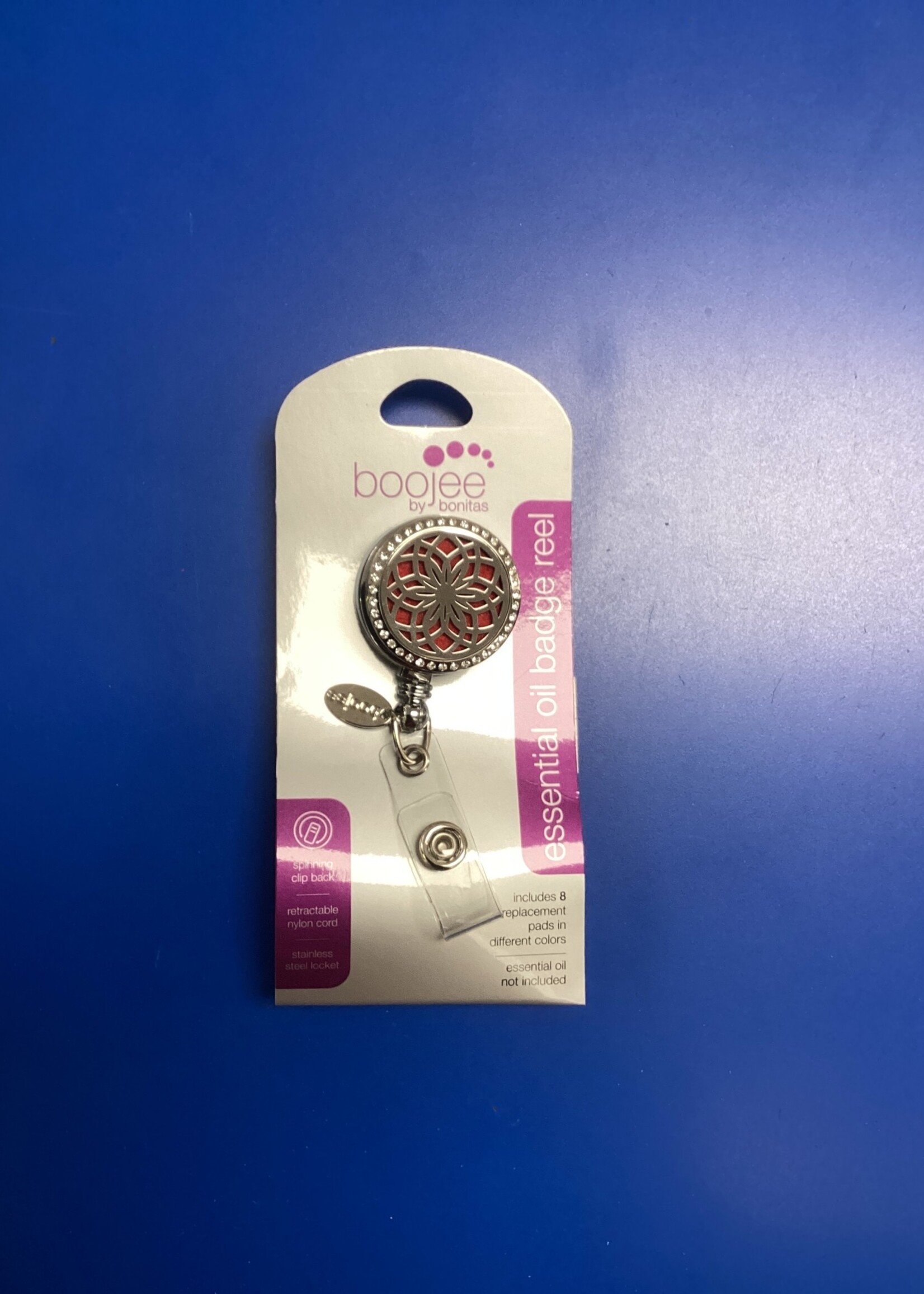 Mandala Essential Oil Badge Badge Reel w/ 8 pads