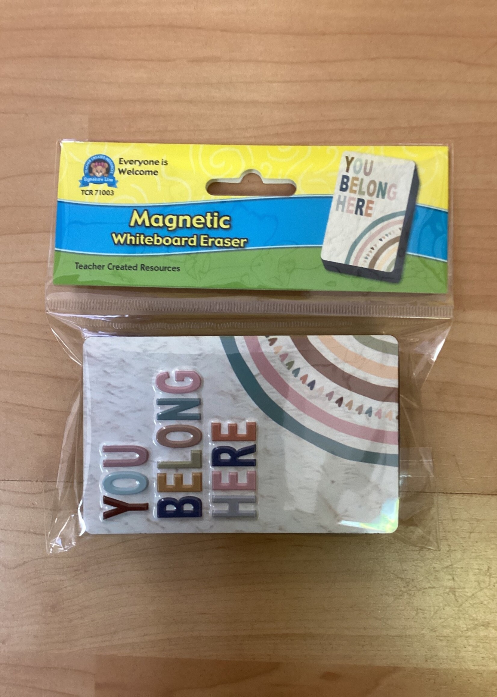 Everyone is Welcome Whiteboard Magnetic Eraser