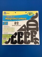 Black Wild Whimsy 3" Magnetic Letters 82pc