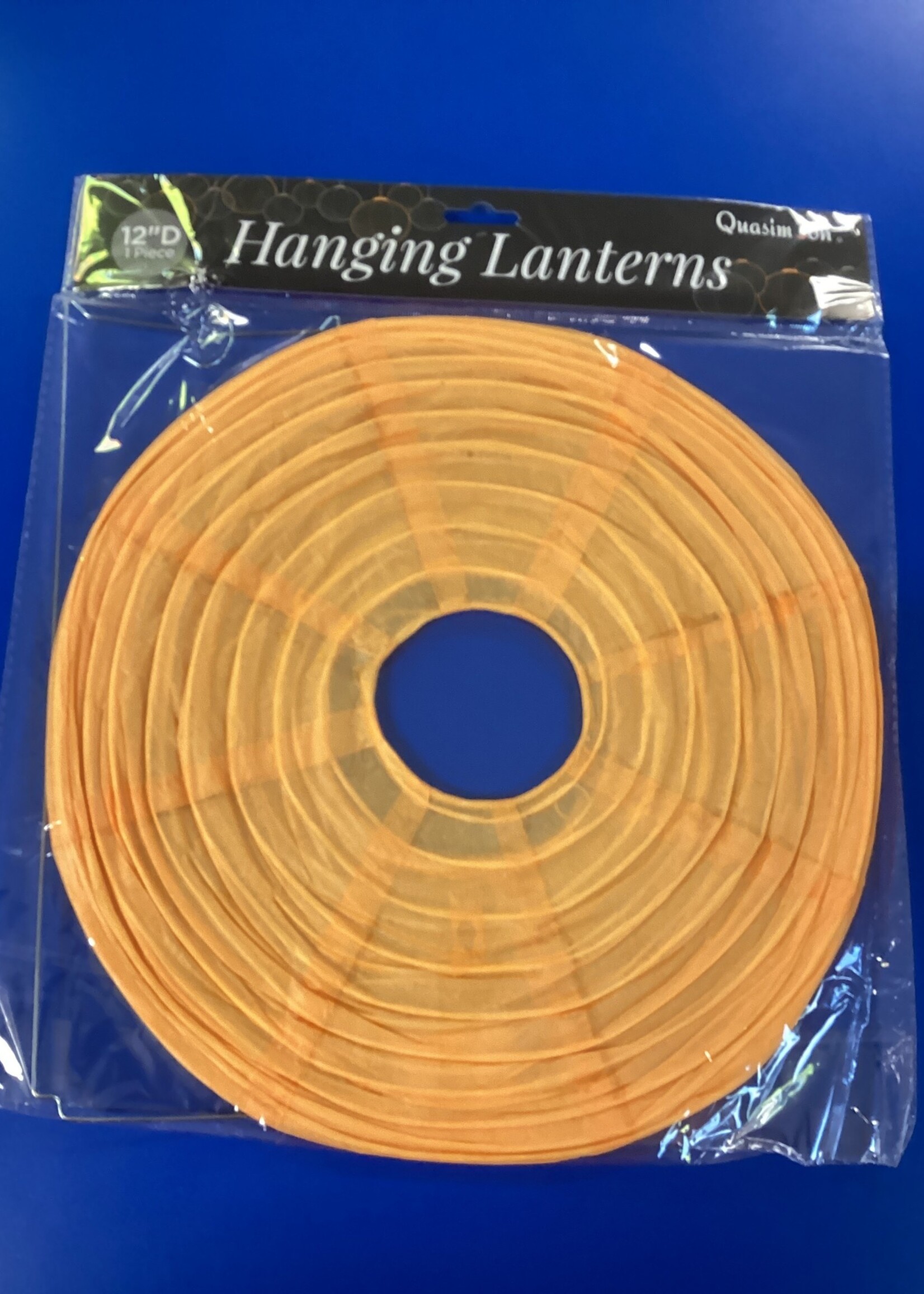 12" Orange Lantern