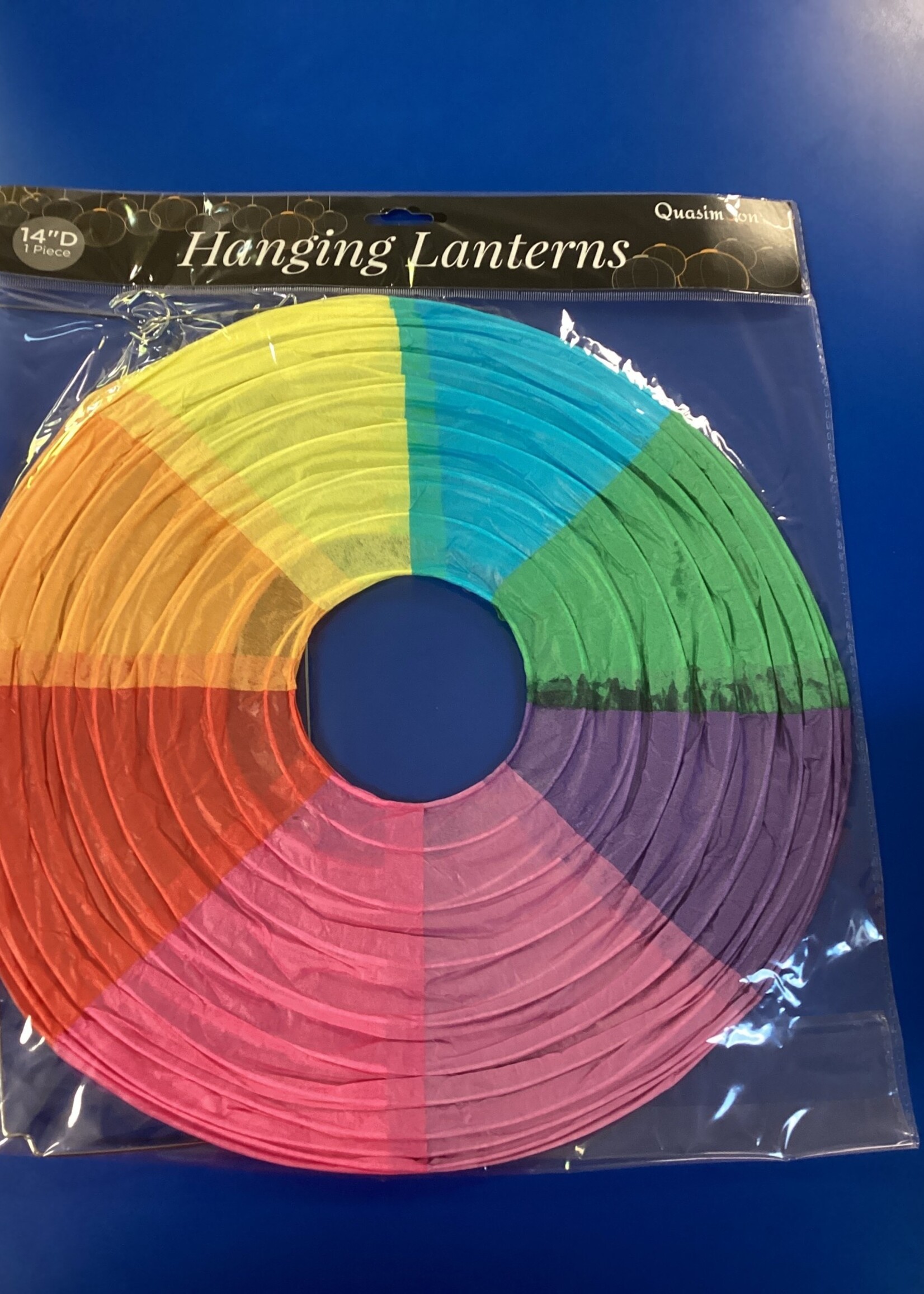 14” Rainbow Lantern