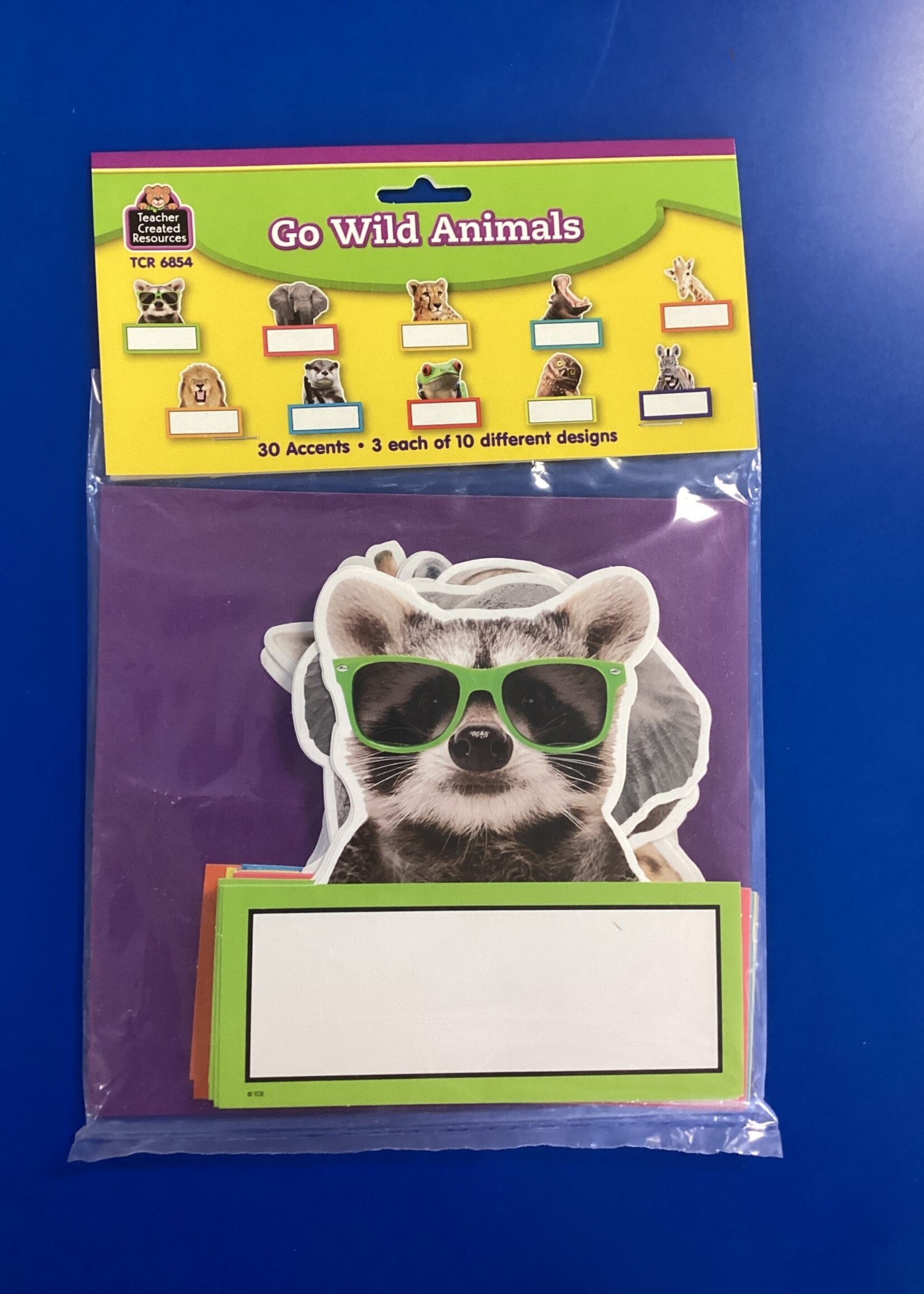 Go Wild Animals Cutouts 30pc