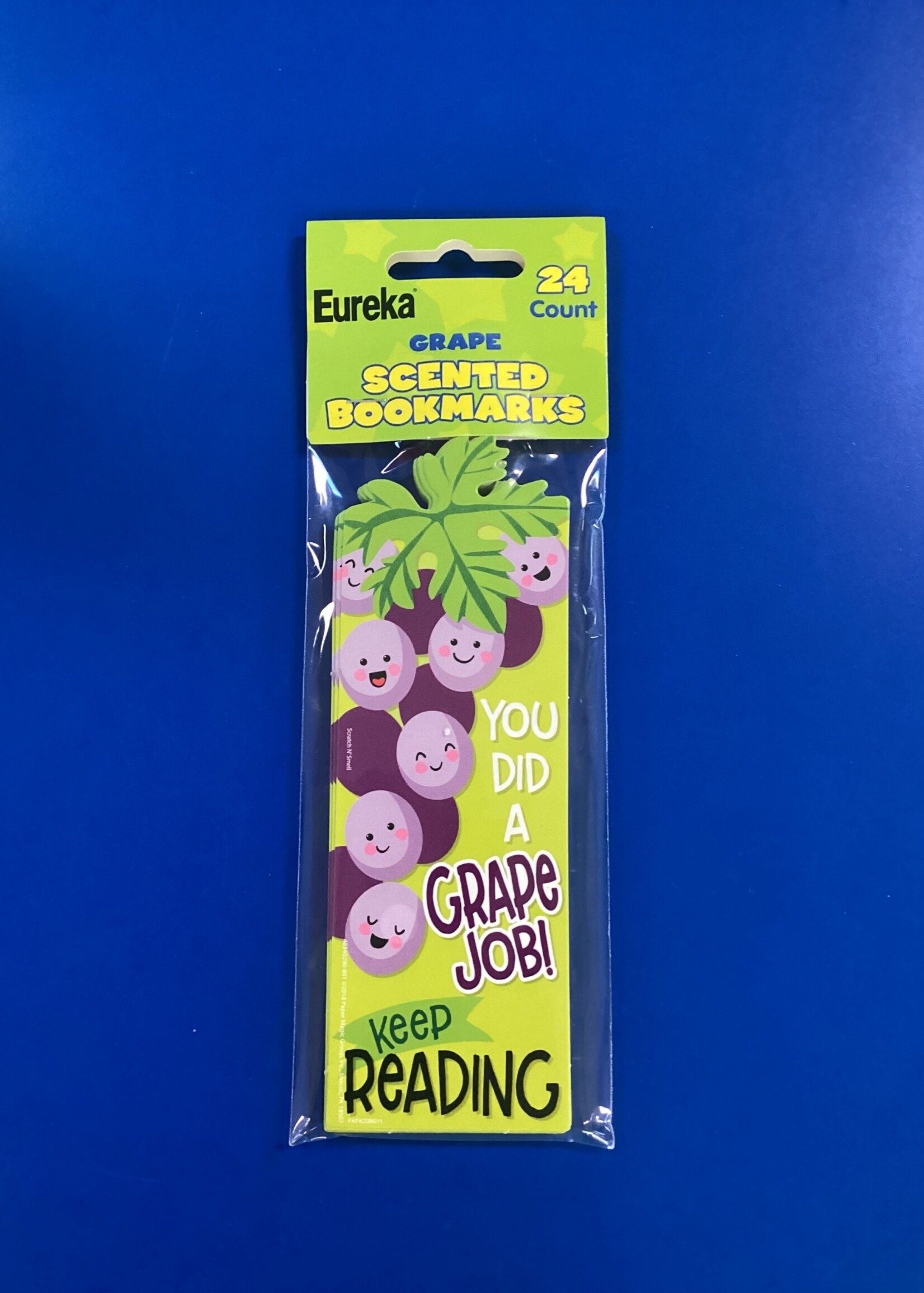 Grape Scented Bookmarks 24pk