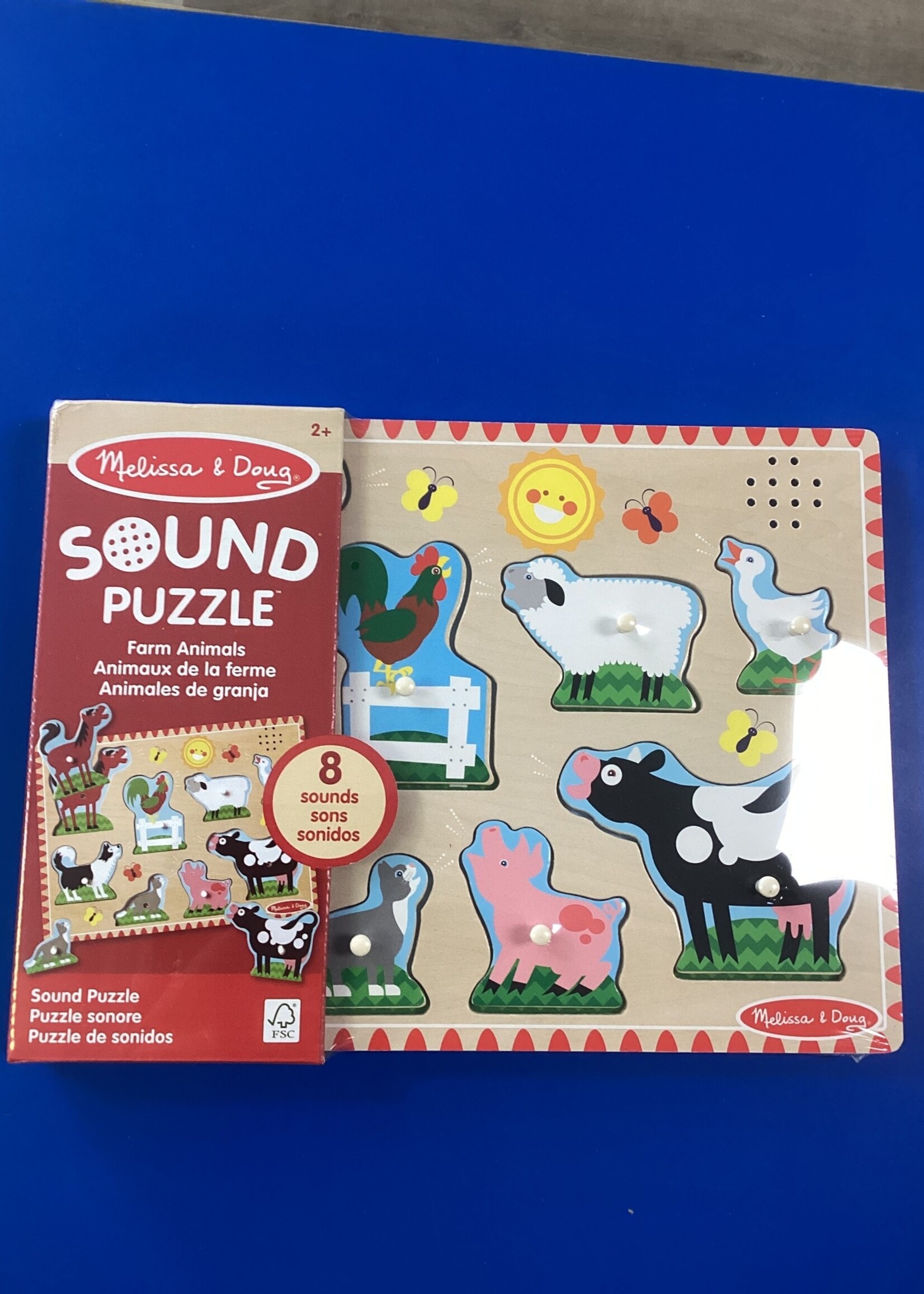Farm Animals Sound Puzzle