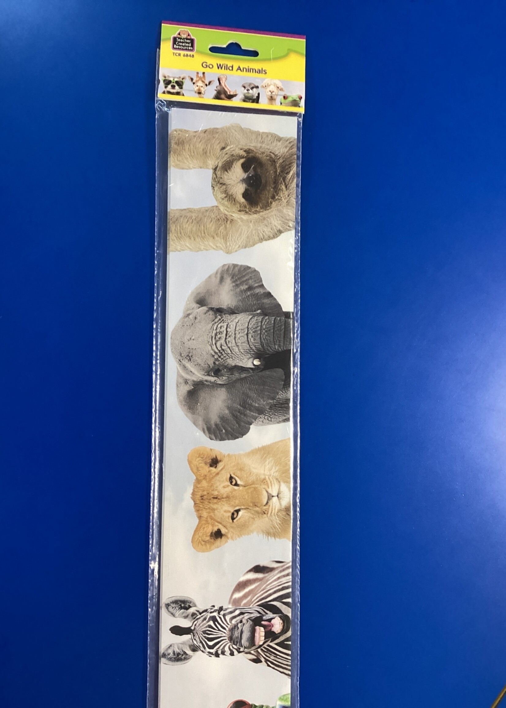 Go Wild Animals Straight Border 35'