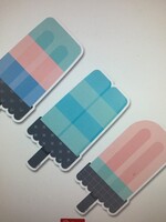 Calm & Cool Ice Pops Popsicle Cutouts 36pc