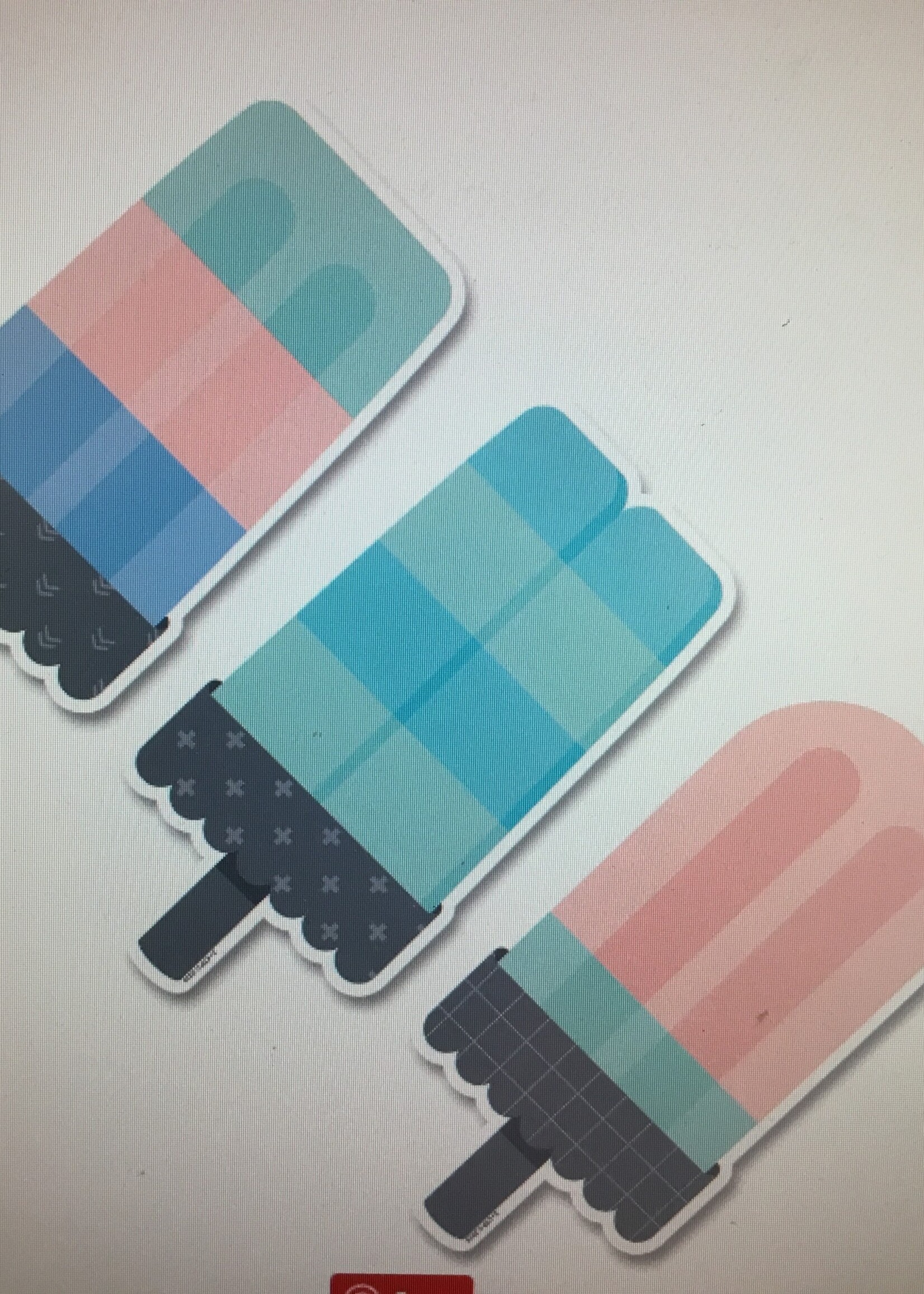 Calm & Cool Ice Pops Popsicle Cutouts 36pc