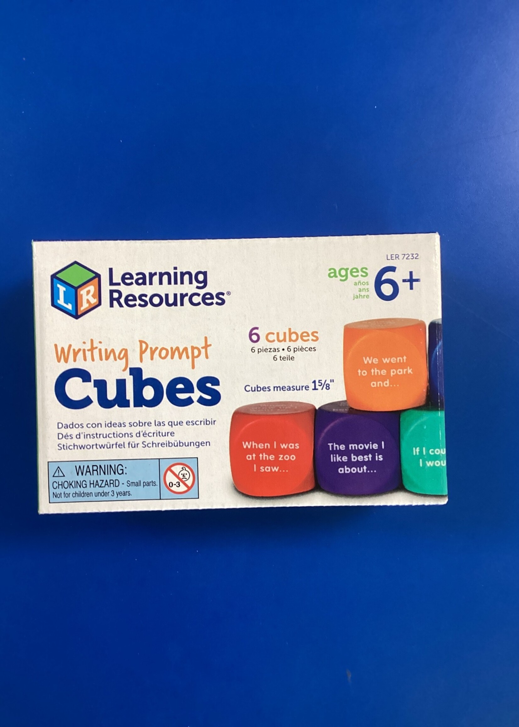 Writing Prompt Cubes 6pc