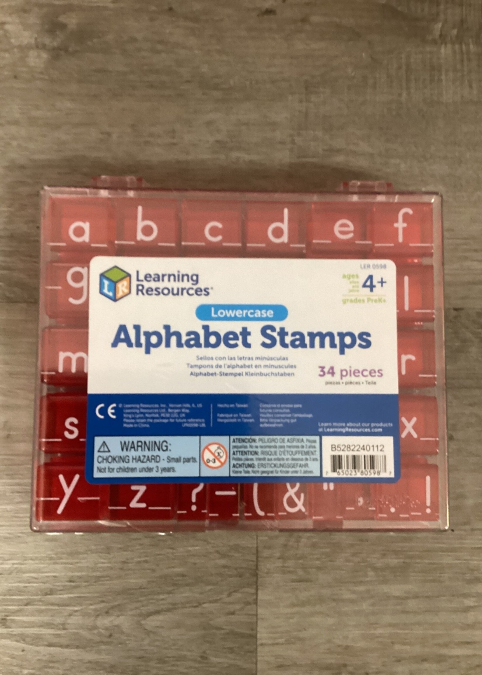 Lowercase Alphabet Stamps