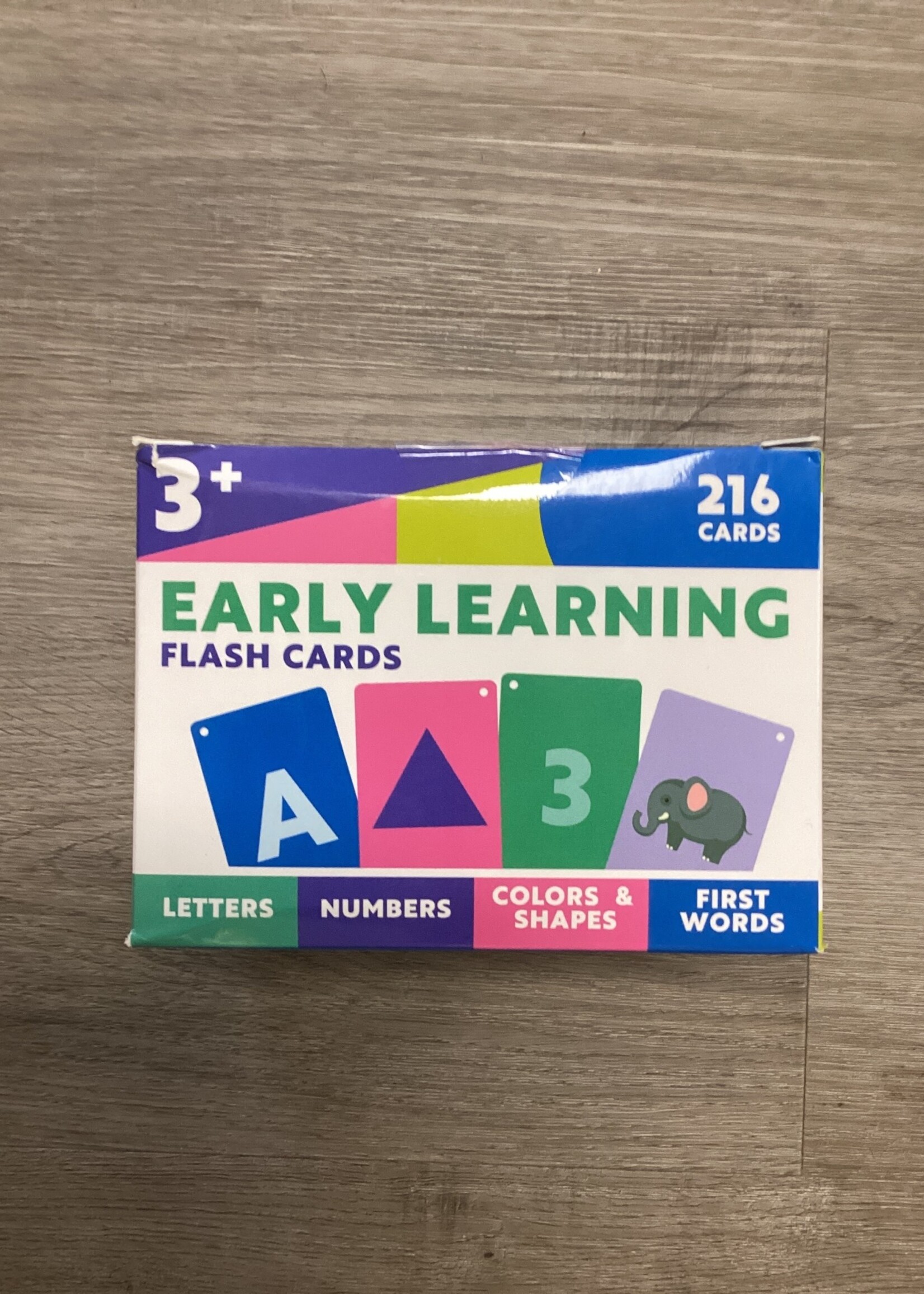 Early Learning Flash Card Set PreK-1 216 Cards