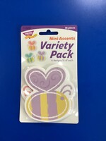 Garden Bees Mini Cutouts 36pc