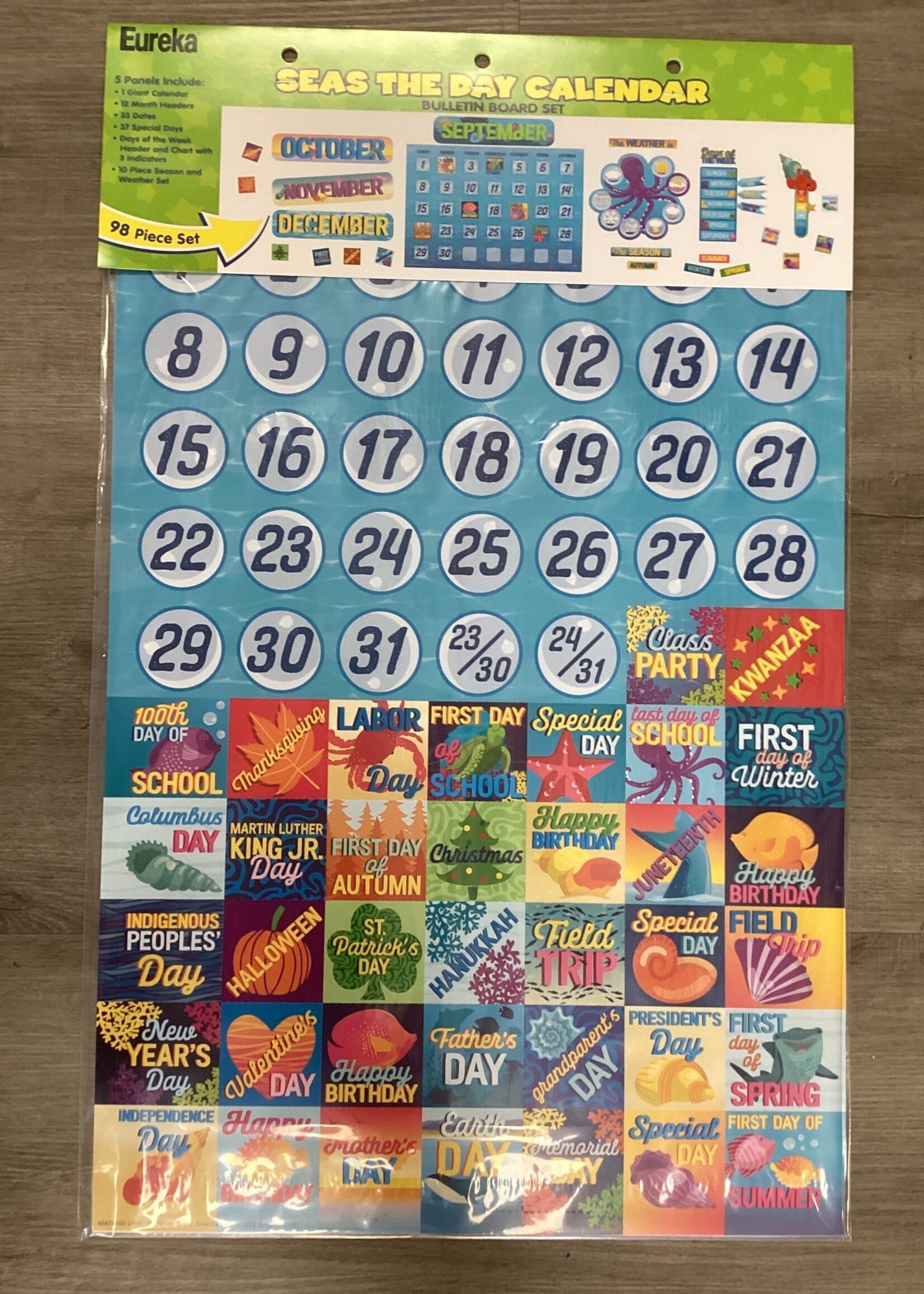 Seas the Day Calendar Set
