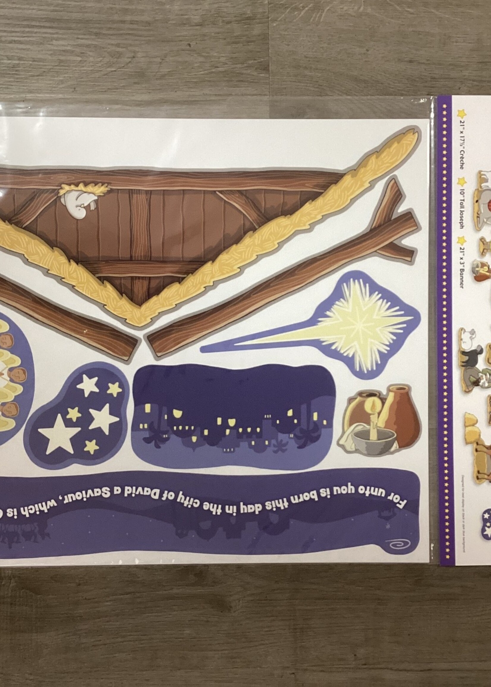 Children's Nativity  Bulletin Board