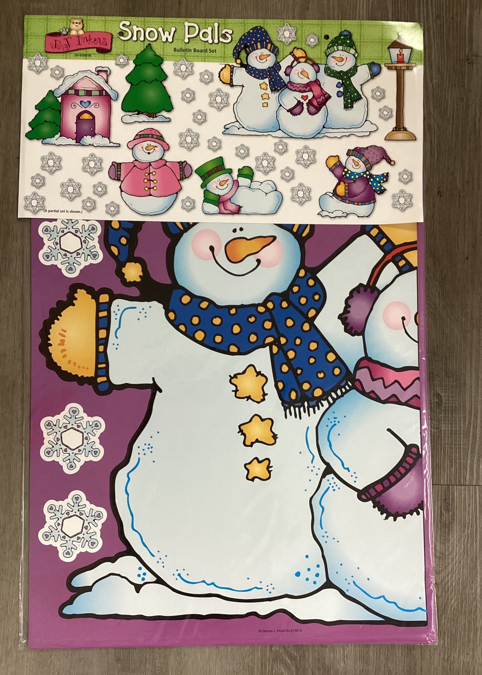 Snow Pals Bulletin Board Set