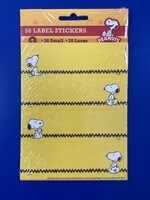 PeanutsÃƒâ€šÃ‚Â® Yellow Label Stickers